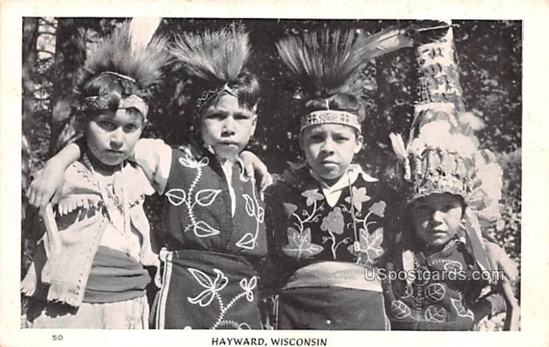 Native Children in Costume - Hayward, Wisconsin