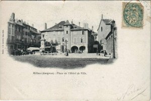 CPA MILLAU - Place de l'hotel de ville (148018)