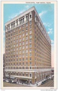 FORT WORTH , Texas , 1910s ; Texas Hotel