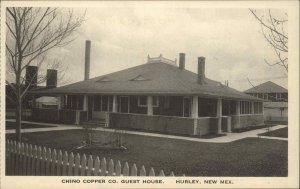 Hurley New Mexico NM Chino Copper Co Guest House Vintage Postcard