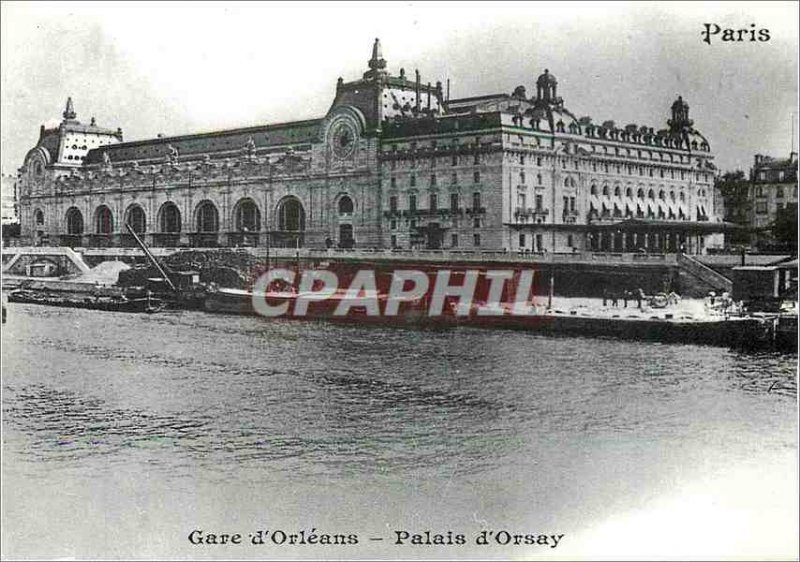 'Modern Postcard Paris Gare d''Orsay Palais Orleans'