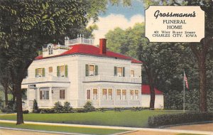 Grossmann's Funeral Home Charles City, Iowa, USA Funeral Home Unused 