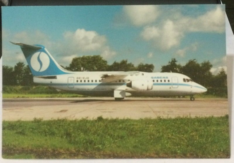 Postcard Transport Aircraft TAS 042 Sabena BAe 146 - 200 - unposted