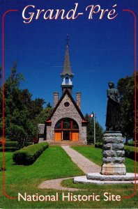 Canada Nova Scotia Grand Pre National Historical Site Evangeline Statue 1998