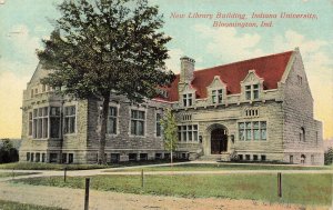 BLOOMINGTON IN~NEW LIBRARY INDIANA UNIVERSTY~1917 POSTCARD