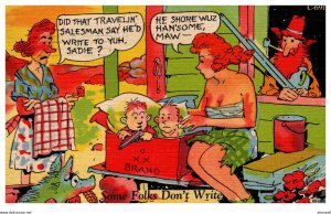 Sexy Giry ,  Travelin Salesman, he shote wuz han'some