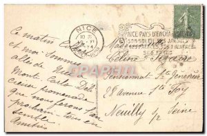 Old Postcard Monaco the Prince's Palace and the dog Tete