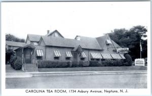NEPTUNE, New Jersey  NJ   Roadside  CAROLINA TEA ROOM  ca 1960s  Postcard