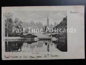 c1902 - Chester, Eaton Hall - Undivided Back