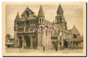 CARTE Postal Former Vienna Poitiers Church of Our Lady the Great