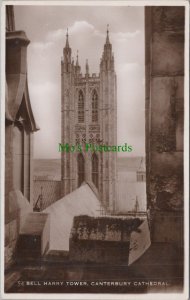 Kent Postcard - Canterbury Cathedral, Bell Harry Tower  DC314