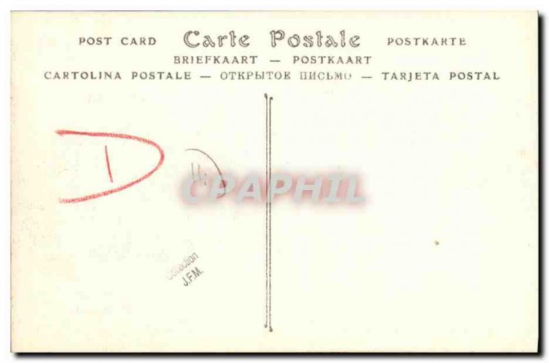 Old Postcard Asnelles Hotel Belle Plage