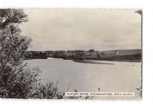 Tatamagouche Nova Scotia Canada Vintage RPPC Real Photo Waugh's River