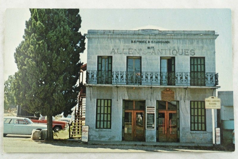 The Prince-Garibardi Building, Altaville, Calif. Vintage Postcard P102