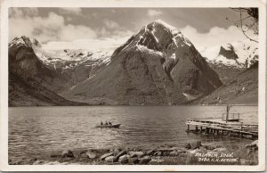 Balholm Norway from Ulrik c1939 Bergen Real Photo Postcard F22