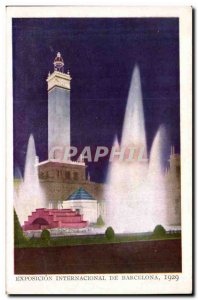Spain Espana Spain Old Postcard Exposicion Internacional Barcelona 1929