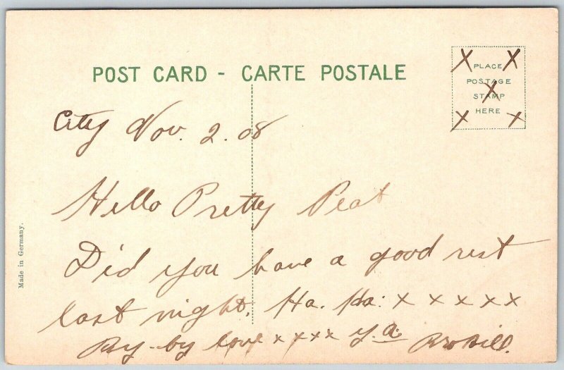 Hardanger Norway 1908 Postcard Horses Pulling Sleds Winter Snow Ice