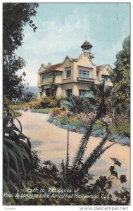 Path to Residence of Paul de Longre at Hollywood,  California,  PU_1909