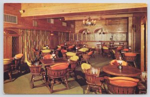 Yankee Motor Inn~Restaurant & Lounge~Tables & Chairs~Interior~Conn~c1967~PM 1968