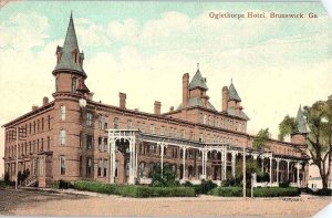 Postcard HOTEL SCENE Brunswick Georgia GA AI9526