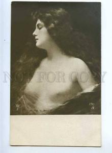 214879 NUDE Belle Woman Long Hair by Angelo ASTI Vintage PC