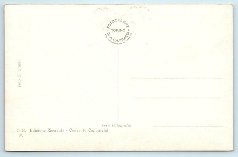RPPC  PALERMO, ITALY ~ Monumenti CHIESA DEI CAPPUCCINI Real Photo  Postcard