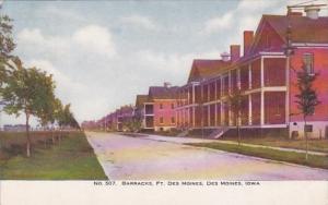 Iowa Des Moines Barracks Fort Des Moines 1909