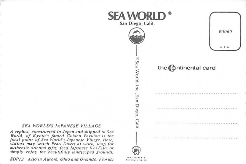 Sea World - San Diego, California