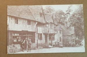 POSTCARD -  1987 USED -  OLD VILLAGE, TWICKENHAM ENGLAND POSTMARK