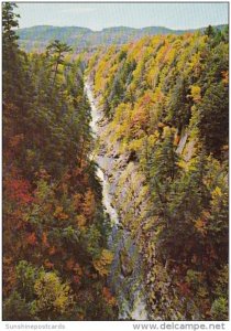 Quechee Gorge Is A Natural Wonder Near The Village Of Quechee Vermont