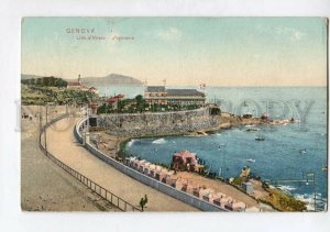 3138458 GENOVA Italy GENOA Lido Albaro Panorama Vintage PC