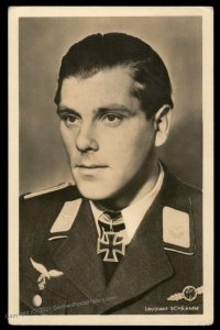 3rd Reich Germany Leutnant Schramm Ritterkreuztraeger RKT Hoffmann 1569 R 100361