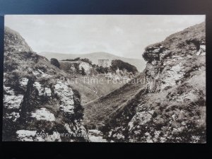 Derbyshire: CASTLETON Peveril Castle - Old Postcard by F.Frith No.16651