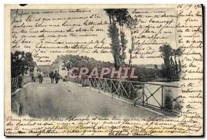 Old Postcard Charny Bridge