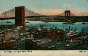 B579 United States New York Brooklyn Bridge