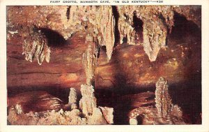 Fairy grotto Old Kentucky Mammoth Cave Kentucky  