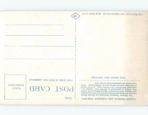 Divided-Back SUBWAY TUBE LINES & HUDSON TERMINAL New York City NY B3127