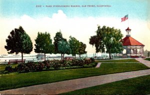 California San Pedro Park Overlooking Harbor