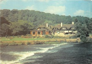 uk47815 tea gardens and river exe bickleigh devon uk