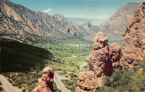 Basin Of The Chisos Mountains - Big Bend National Park, Texas TX  