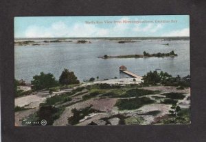 ON Minnicoganashene Georgian Bay Ontario Carte Postale Canada Postcard UDB