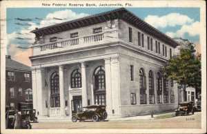 Jacksonville Florida FL Bank 1900s-1910s Postcard