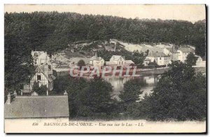 Old Postcard Bagnoles De L & # 39Orne A View Of Lake