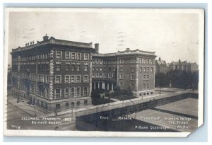 1908 View Of Columbia University Barnard College New York NY RPPC Photo Postcard