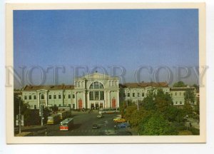 493682 USSR 1985 year Belarus city Gomel Train Station postcard