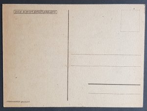 THIRD REICH ORIGINAL PROPAGANDA POSTCARD 'A PEOPLE GET UP READY FOR THE ...