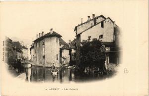 CPA ANNECY Les Canaux (618767)