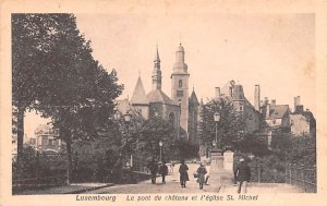 Le Pont du Chateau et I'glise St Michel Unused 