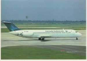 Aviation Postcard - DC-9-32 Garuda Indonesia Aeroplane RR9992