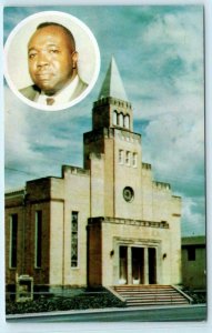 MIAMI, Florida FL ~ Reverend Thedford Johnson ST JOHN BAPTIST CHURCH  Postcard